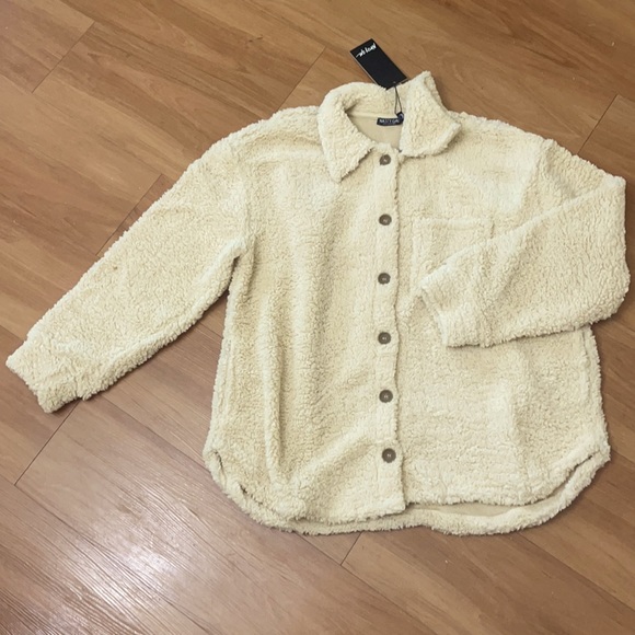 Oversized Sherpa jacket - Picture 2 of 6